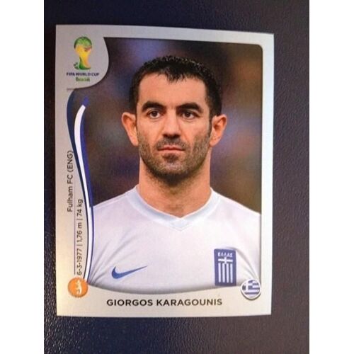 Panini Fifa World Cup Brasil 2014 ¿ Giorgos Karagounis - N° 213