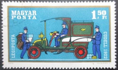 Hongrie Poste Aérienne N°320 Voiture Ancienne Oblitéré