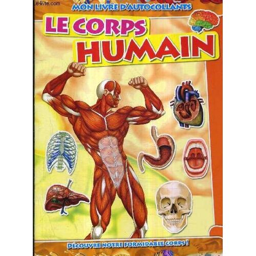 Mon Livre D'autocollants - Le Corps Humain - Autocollants Deja Colles.
