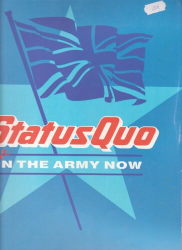 Status Quo Tour Programme In The Army Now 1986