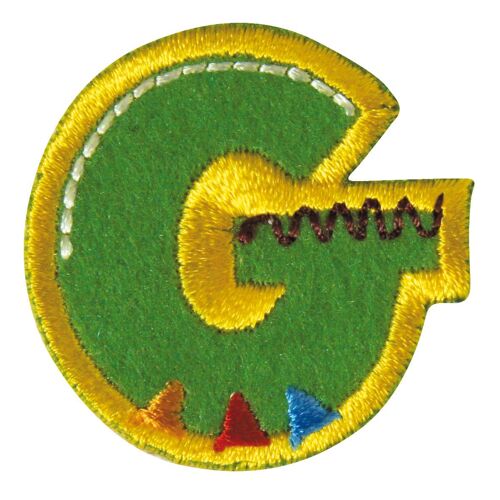 Lettres Thermofixables En Tissu, , 3cm, ''g''