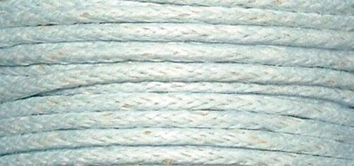 Cordon Bleu Clair Coton Ciré Ø 1mm 20 M