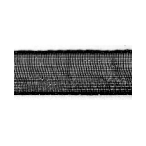 Ruban Organdi Noir 7 Mm 10 M
