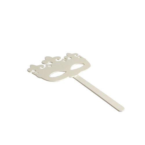 Masque - Couronne - Face À Main - Bois - Artémio