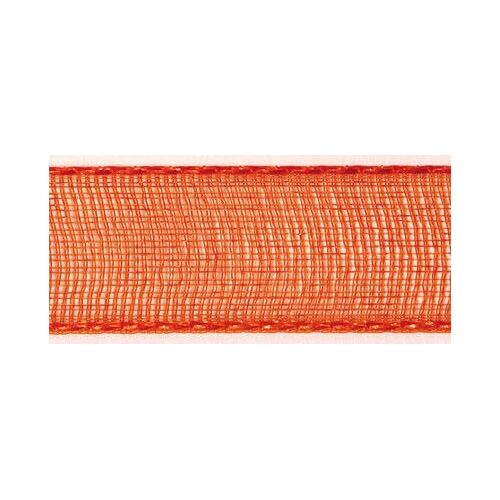 Ruban Organdi Orange 7 Mm 10 M