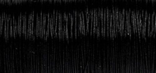 Fil Bijoux Pour Crocheter, 0,30 Mm Bobine 50 M, Noir