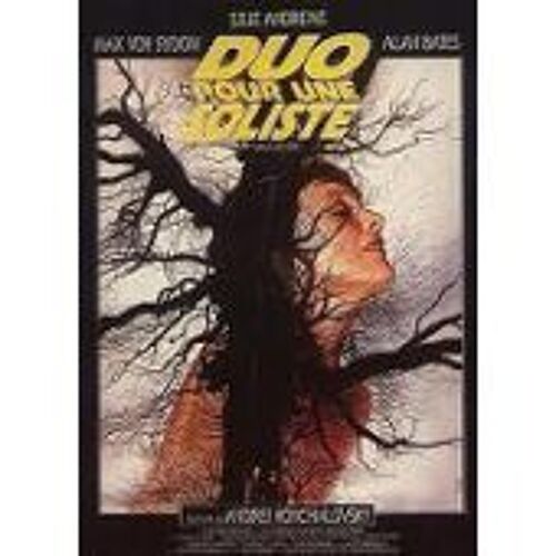 Duo Pour Une Soliste - Duet For One - Max Von Sydow - Julie Andrews - Alan Bates - Andrei Konchalovsky - Affiche De Cinéma Pliée 60x40 Cm