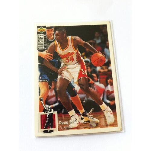 Carte Nba Upperdeck Collector's Choice 1994 N°100 - Doug Edwards - Hawks