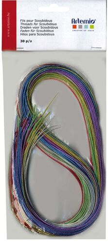 Scoubidous Métalliques 30 Pièces