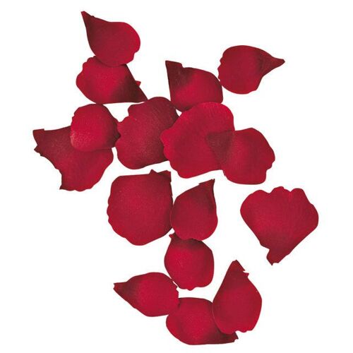 Pétales De Roses, 3-4,5 Cm (2 Tailles), 41 Pces, Rouge Vin
