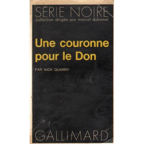 Une Couronne Pour Le Don