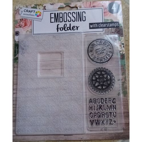 Vendre Plaque Embossing Folder Avec Tampons