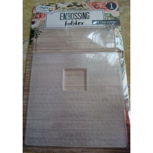 Vends Plaques D'embossage Manque Les Tampoms Folder