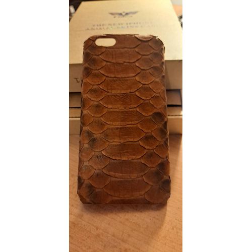 Coque Serpent Python Pour Iphone, Couleur: Marron, Smartphone: Iphone 6