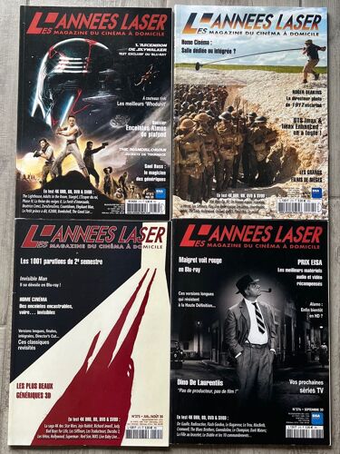 Lot 4 Magazines « Les Années Laser » Numéro 273; 274; 275 Et 276