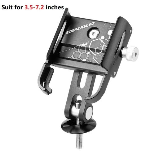 Support De Téléphone Portable En Alliage D'aluminium Pour Vélo, Installation Réglable, Accessoires De Cyclisme Pour 3.5-7.2 Pouces