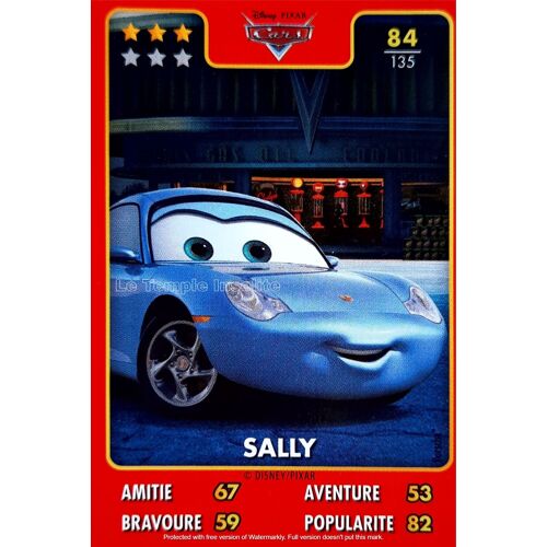 Carte Disney "Cars" - Sally 84/135
