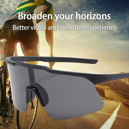 Lunettes De Soleil De Cyclisme Pour Hommes, Lunettes De Sport De Vélo Avec Étui À Lunettes Uv400 Unisexe Pour Vélo De Route De Montagne