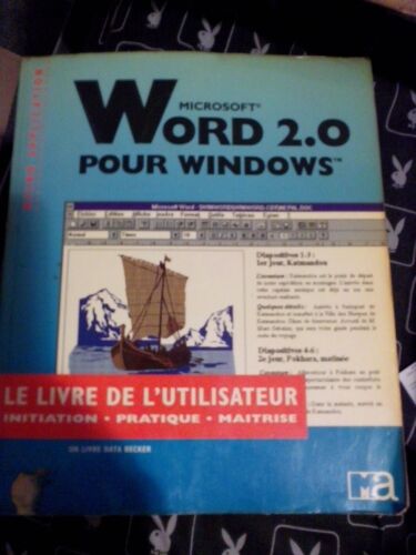 Livre Utilisateur Word 2.0 Pour Windows