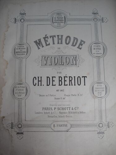 Méthode De Violon Op102 Partie Ii
