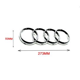 Anneaux Chrome Pour Calandre A4 A6 Q7 A5 S5 S6 Rs5 Sportback 273x93 Mm