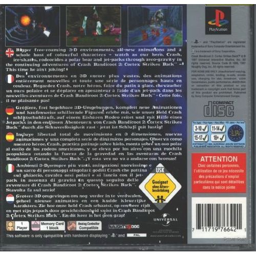 Crash Bandicoot 2 Platinum Ps1