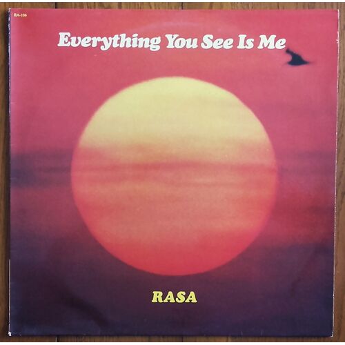 Album Lp 33t 12" Vinyle Rasa «Everything You See Is Me» Jazz-Funk France 1979
