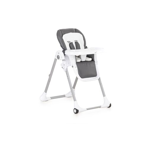 Chaise Haute Bébé Multi-Positions Sonora - Gris Titane