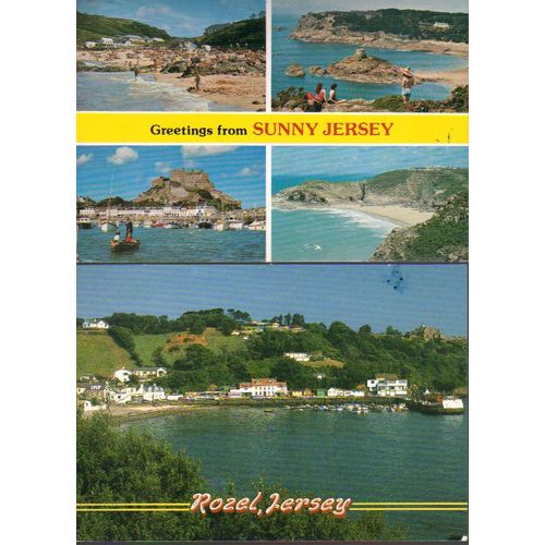 Lot De 2 Cartes Postales Timbrées De Jersey °°°