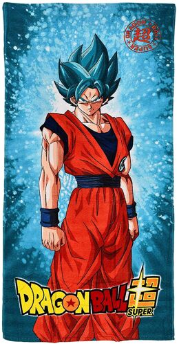Dragon Ball Super Serviette De Bain Super Saiyan God Super Saiyan Son