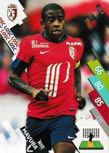 Carte Panini Foot Adrenalyn 2014 / 2015 Rio Mavuba Lille