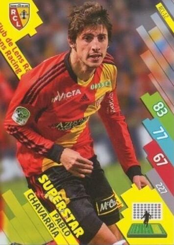 Carte Panini Foot Adrenalyn 2014 / 2015 Pablo Chavarria Lens Superstar