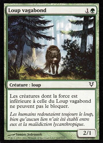 Loup Vagabond - Mtg - Avacyn Ressuscitée - C - 202/244