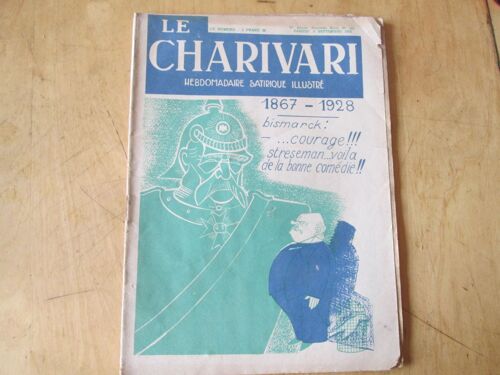 Le Charivari, Nouvelle Série, N°115, Bismarck