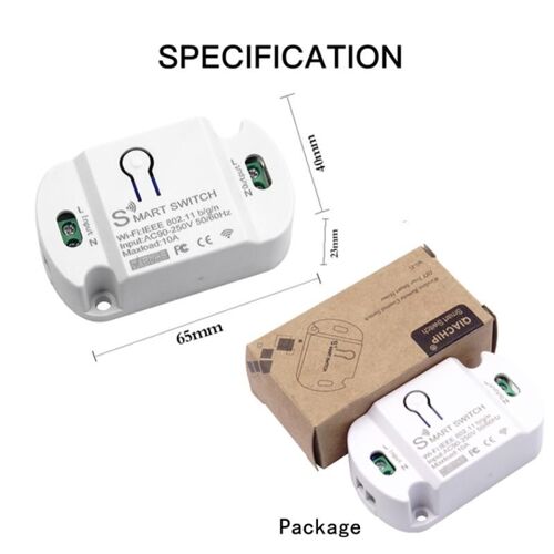 interrupteur intelligent marche arrêt pour téléphone Mobile, télécommande sans fil, commande vocale, minuteur, WiFi, système intelligent pour la maison