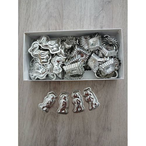 48 Petit Moules Métalliques À Chocolat