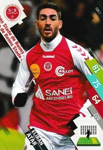 Carte Panini Foot Adrenalyn 2014 / 2015 Eliran Atar Reims