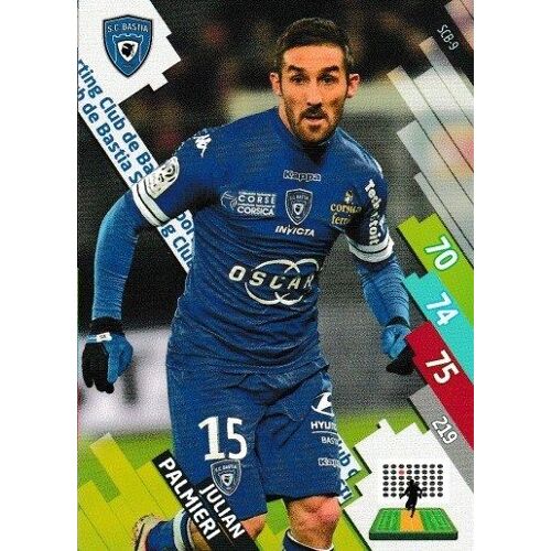 Carte Panini Foot Adrenalyn 2014 / 2015 Julian Palmieri Bastia