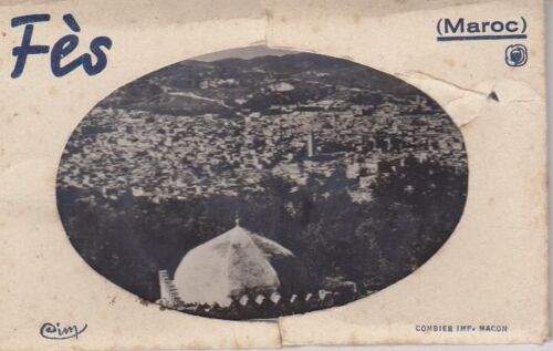 Pochette Souvenir De Fès (Maroc) Avec 10 Mini-Photos