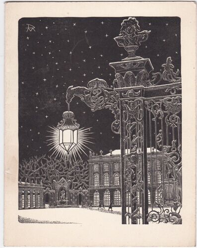 Nancy La Place Stanislas Bois Original De Daniel Meyer Dépliante