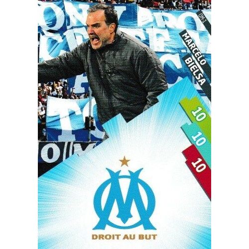 Carte Panini Foot Adrenalyn 2014 / 2015 Marcelo Bielsa Marseille