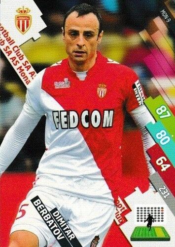 Carte Panini Foot Adrenalyn 2014 / 2015 Dimitar Berbatov Monaco