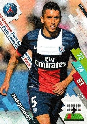 Carte Panini Foot Adrenalyn 2014 / 2015 Marquinhos Psg