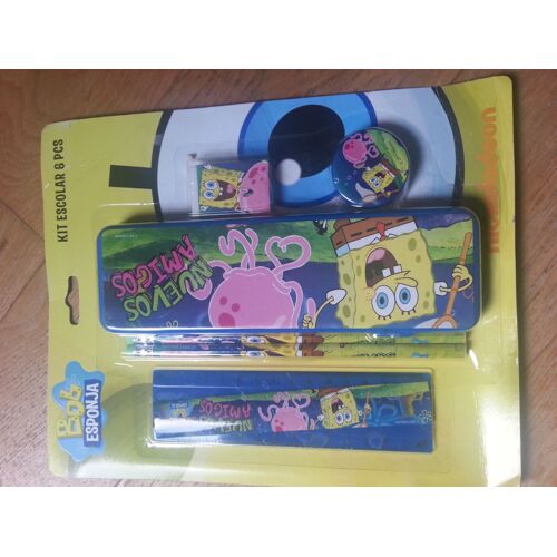 Set Papeterie Bob L Éponge