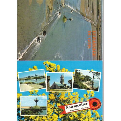 Lot De 2 Cartes Postales De L'ile De Noirmoutier, Pays De La Loire, Vendée (85)°°°