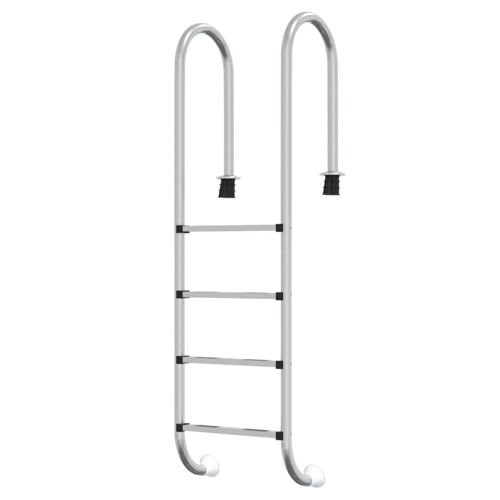 vidaXL Échelle de piscine 54x38x184,5 cm acier inoxydable 304