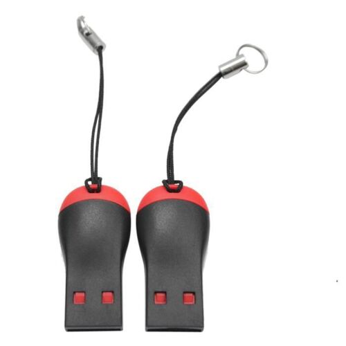 2x portable lecteur adaptateur clé usb 2.0 interface pr carte mémoire micro sd ens39680