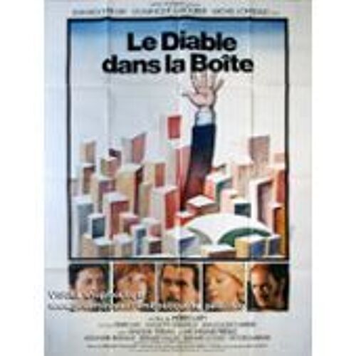 Le Diable Dans La Boite - Pierre Lary - Jean Rochefort - Affiche De Cinéma Pliée 120x160 Cm