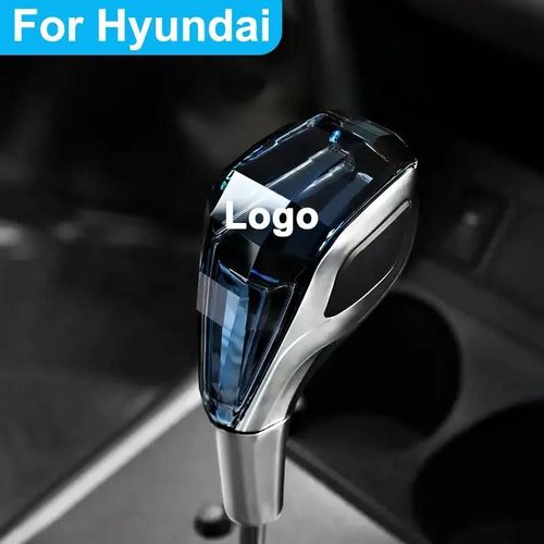 Pour Hyundai - Pommeau De Levier De Vitesse Universel En Cristal, Avec Led, Pour Toyota Lexus Hyundai Mitsubishi Mazda, Accessoires'intérieur