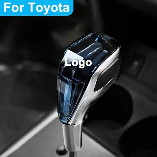 Pourtoyota - Pommeau De Levier De Vitesse Universel En Cristal, Avec Led, Pour Toyota Lexus Hyundai Mitsubishi Mazda, Accessoires'intérieur